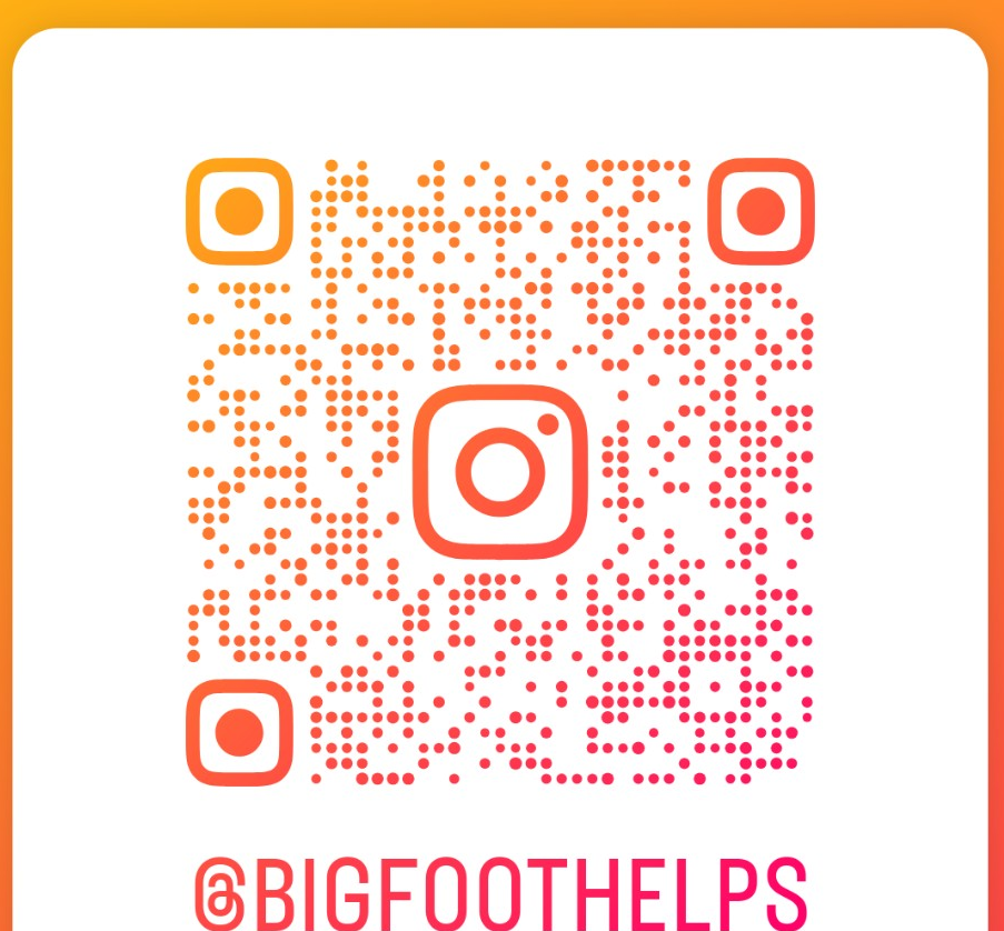 Instagram QR code for @BigFootHelps